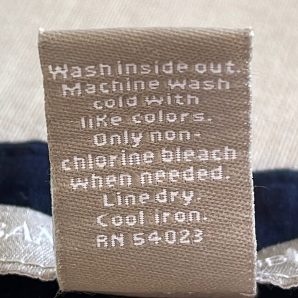 Banana Republic Navy Blue Cotton Eyelet Dress Sz. 14 fits like a 12 - Picture 12 of 13